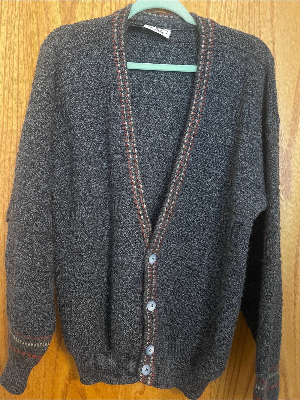 Men’s Italian cardigan